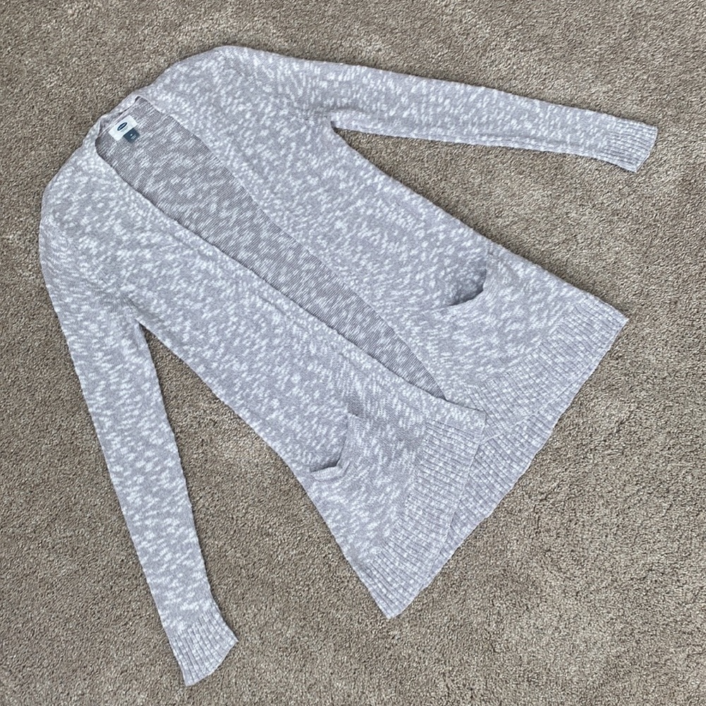 Old Navy Open Front Long Sleeve Cardigan - Picture 2 of 12